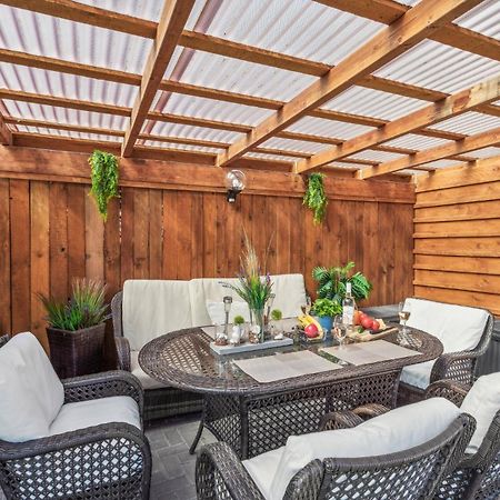 Apartment Harzlounge Center Thale - Grill & Garden Exterior foto