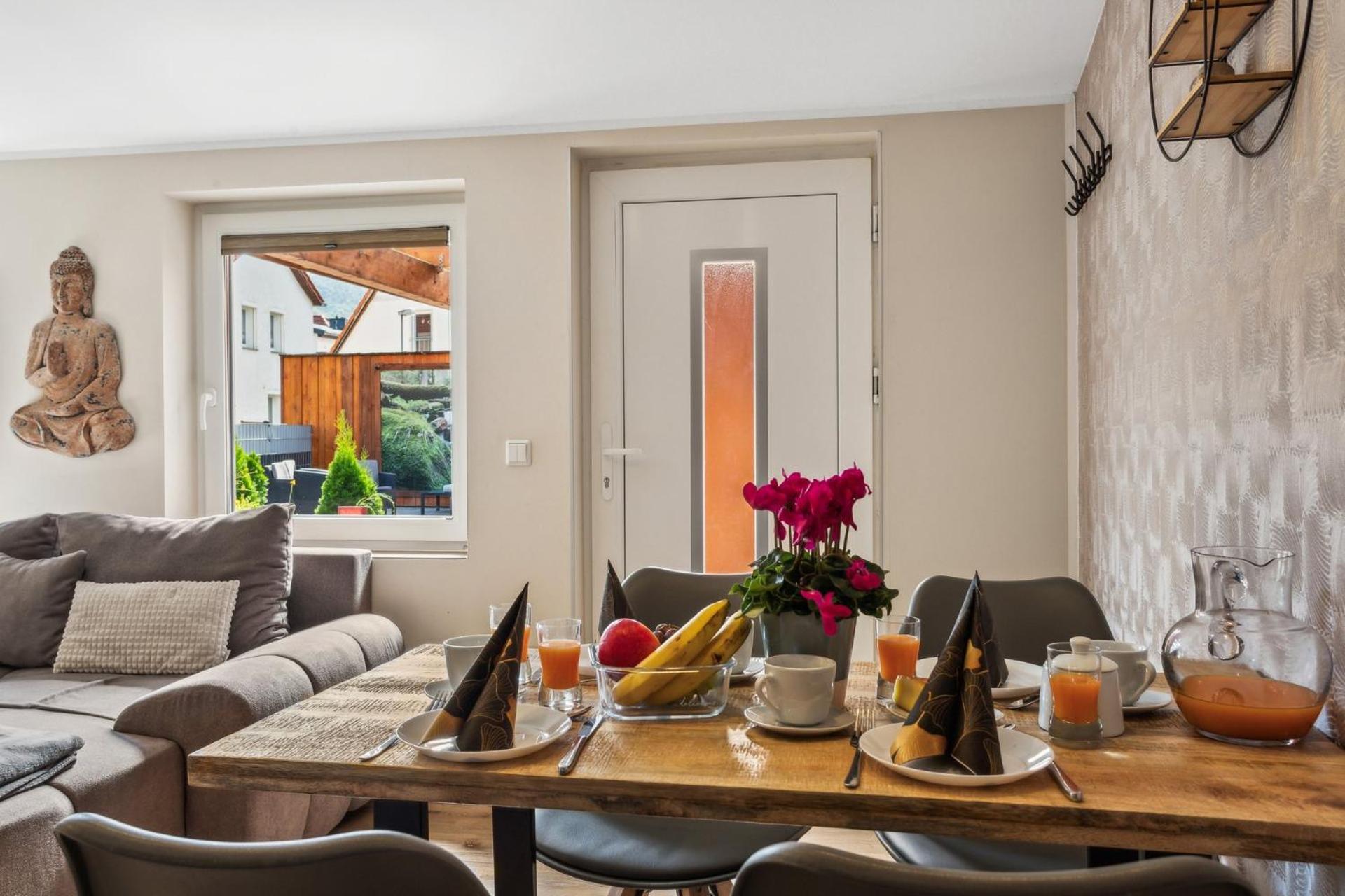 Apartment Harzlounge Center Thale - Grill & Garden Exterior foto